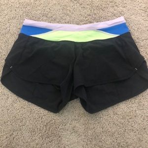 Lulu lemon running shorts